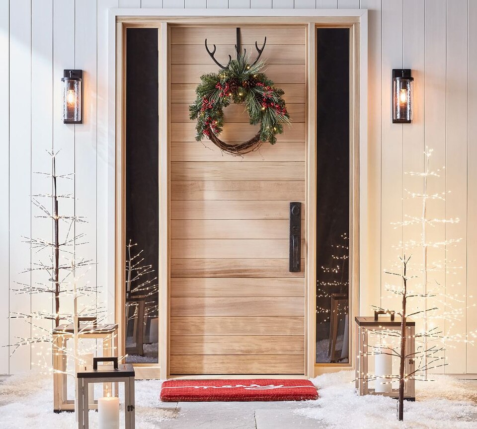 PreLit Singlekling Twig Trees White Pottery Barn Australia